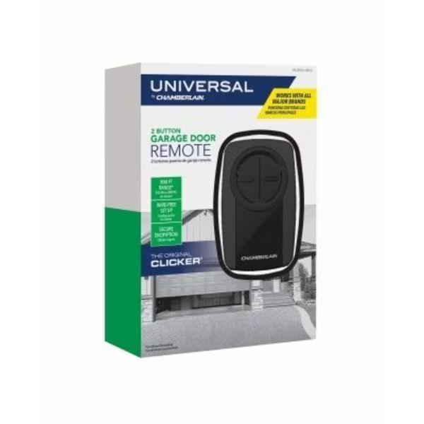 BLK RC Garage DR Opener, Chamberlainrp, Mfr#: KLIK5U-BK2